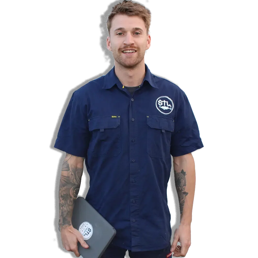 Sam Lennox - Owner of STl Plumbing Services and Licenced Plumber on the Gold Coast